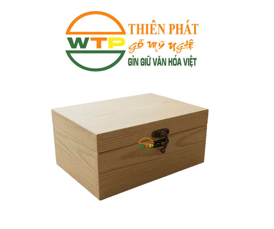 Hộp đựng gỗ thông 20x15x10 (cm)
